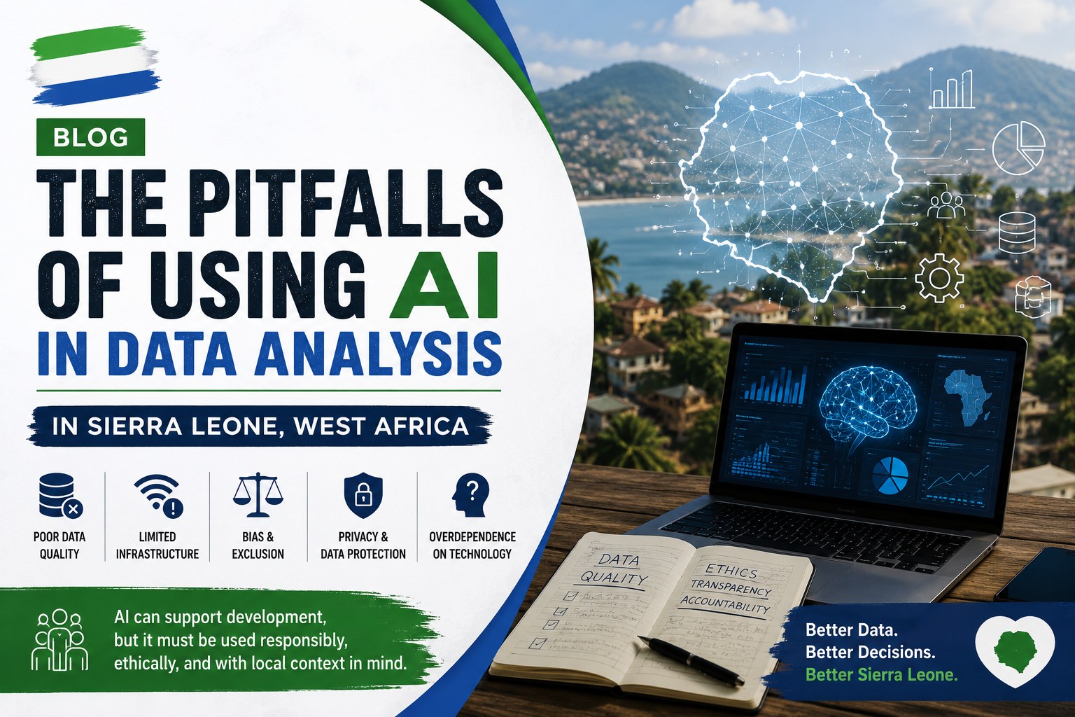 The Pitfalls of Using AI in Data Analysis in Sierra Leone, West Africa